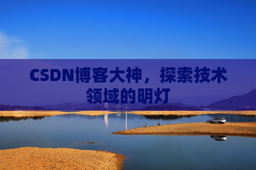 CSDN博客大神，探索技术领域的明灯